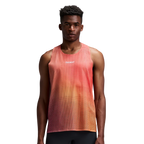Bandit Running Shredder™ Race Singlet with Flopack™ - Linear Gradient/Poppy Copal