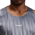Bandit Running Shredder™ Shorty Race Singlet - Plaster