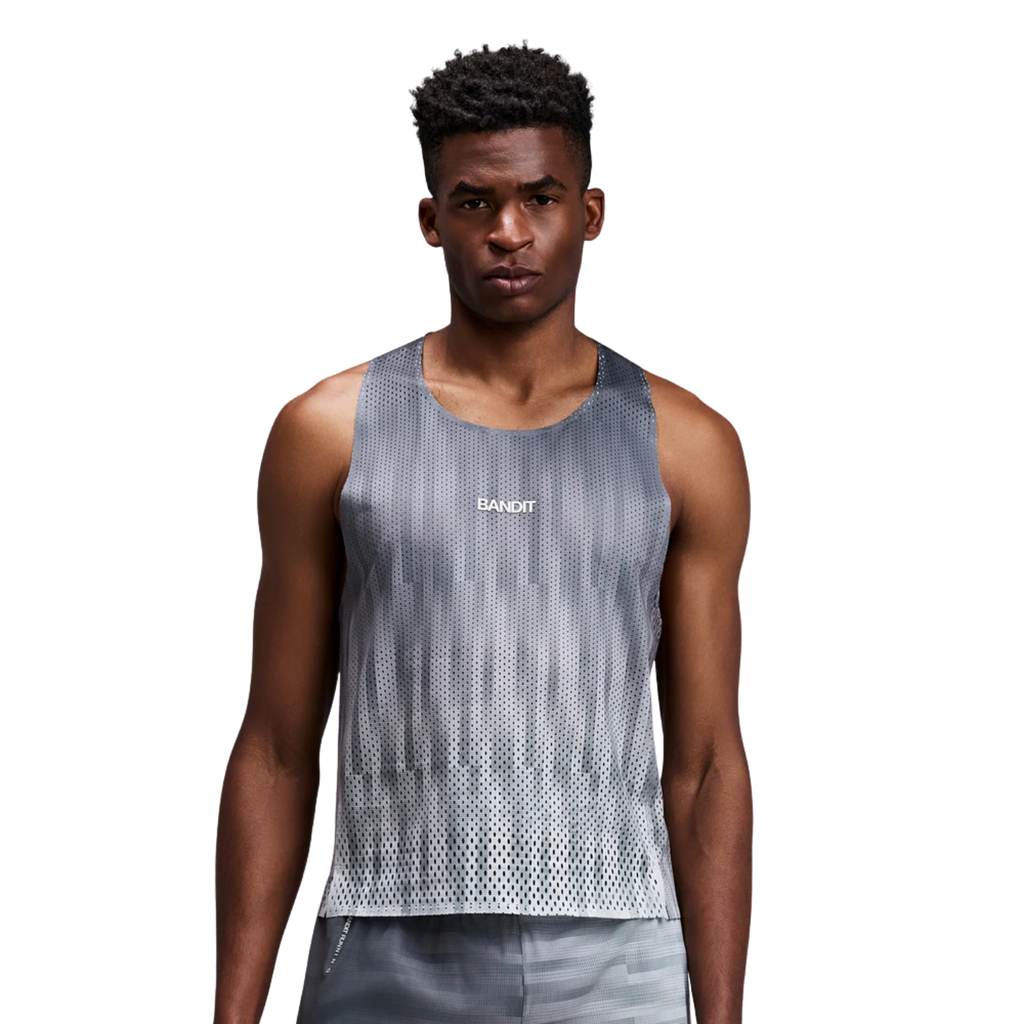 Bandit Running Shredder™ Shorty Race Singlet - Plaster