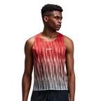Bandit Running Shredder™ Shorty Race Singlet - Uneven Gradient/Poppy