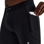 Bandit Running SoLite™ Half Tights - Black