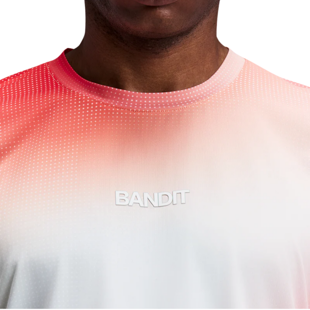 Bandit Running Specter™ Performance Tee with Flopack™ - Poppy Multi