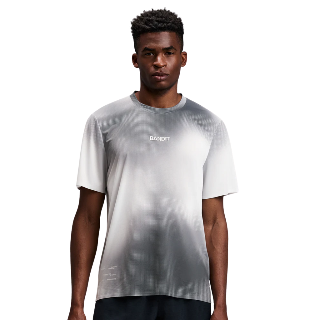 Bandit Running Specter™ Performance Tee with Flopack™ - Slate Multi
