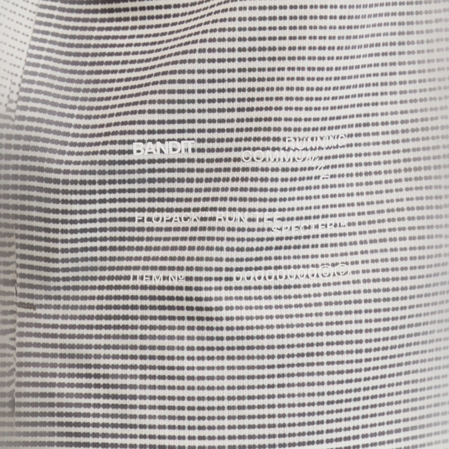 Bandit Running Specter™ Performance Tee with Flopack™ - Slate/Plaster