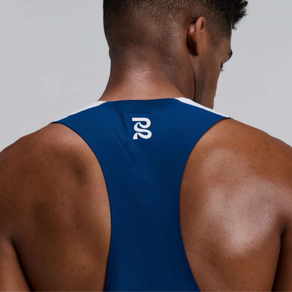 Bandit Running Specter™ Race Singlet - Undertow Ink/Blue Multi
