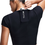Bandit Running Women's Adapto™ 2-Way Zip Race Top - Black