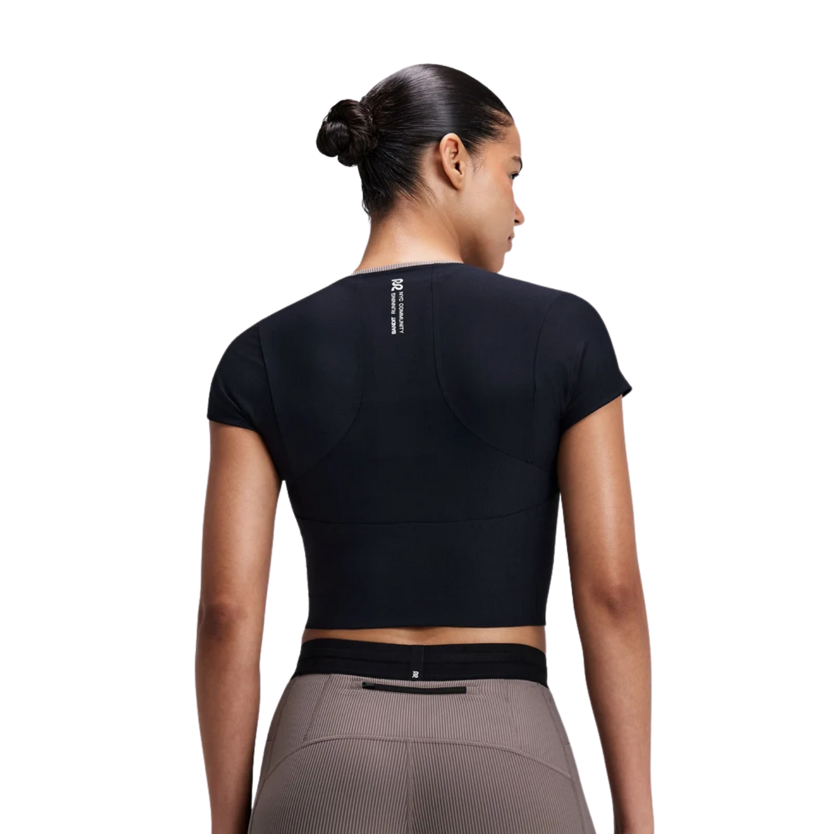 Bandit Running Women's Adapto™ 2-Way Zip Race Top - Black