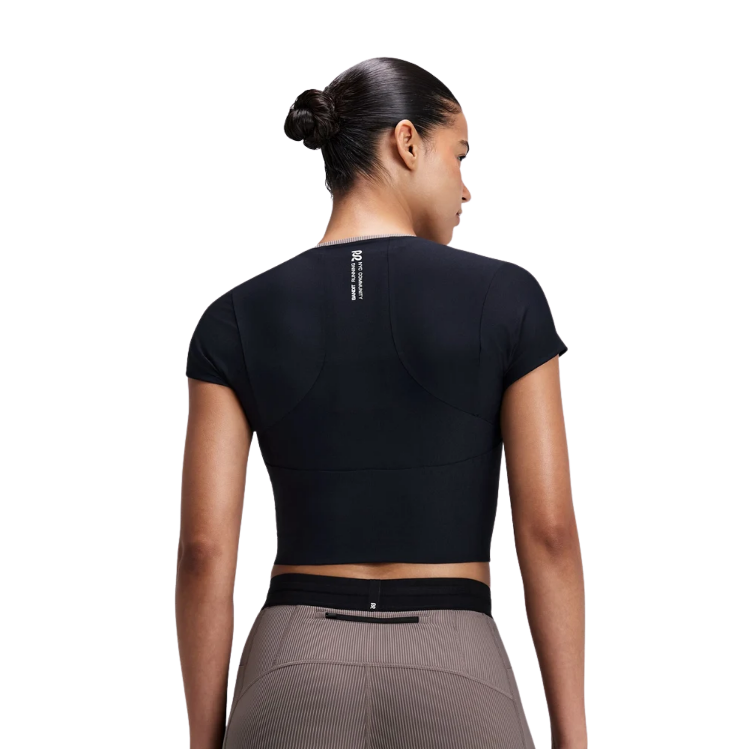 Bandit Running Women's Adapto™ 2-Way Zip Race Top - Black