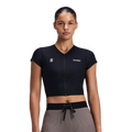 Bandit Running Women's Adapto™ 2-Way Zip Race Top - Black