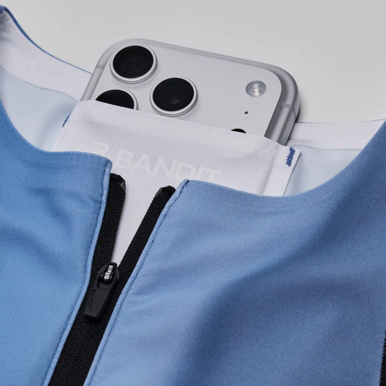 Bandit Running Women's Adapto™ Distance Race Top - Salt Stain/Ink Blue