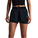 Bandit Running Women's CoolGrid™ 2-in-1 Run Shorts - Black