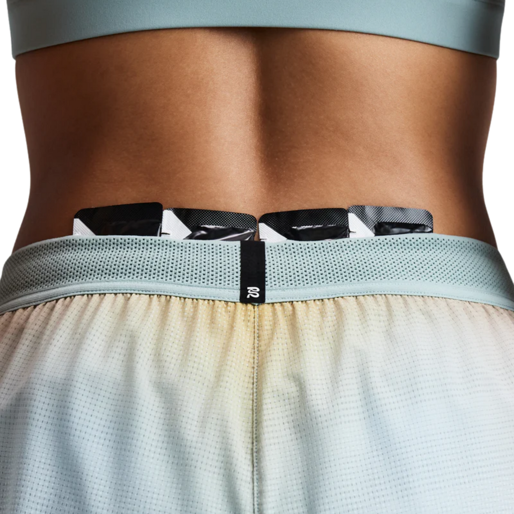 Bandit Running Women's CoolGrid™ 2-in-1 Run Shorts - Lagoon Multi