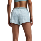 Bandit Running Women's CoolGrid™ 3" Split Shorts - Uneven Gradient/Lagoon Mist