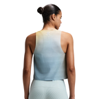 Bandit Running Women's CoolGrid™ Race Singlet - Lagoon Multi