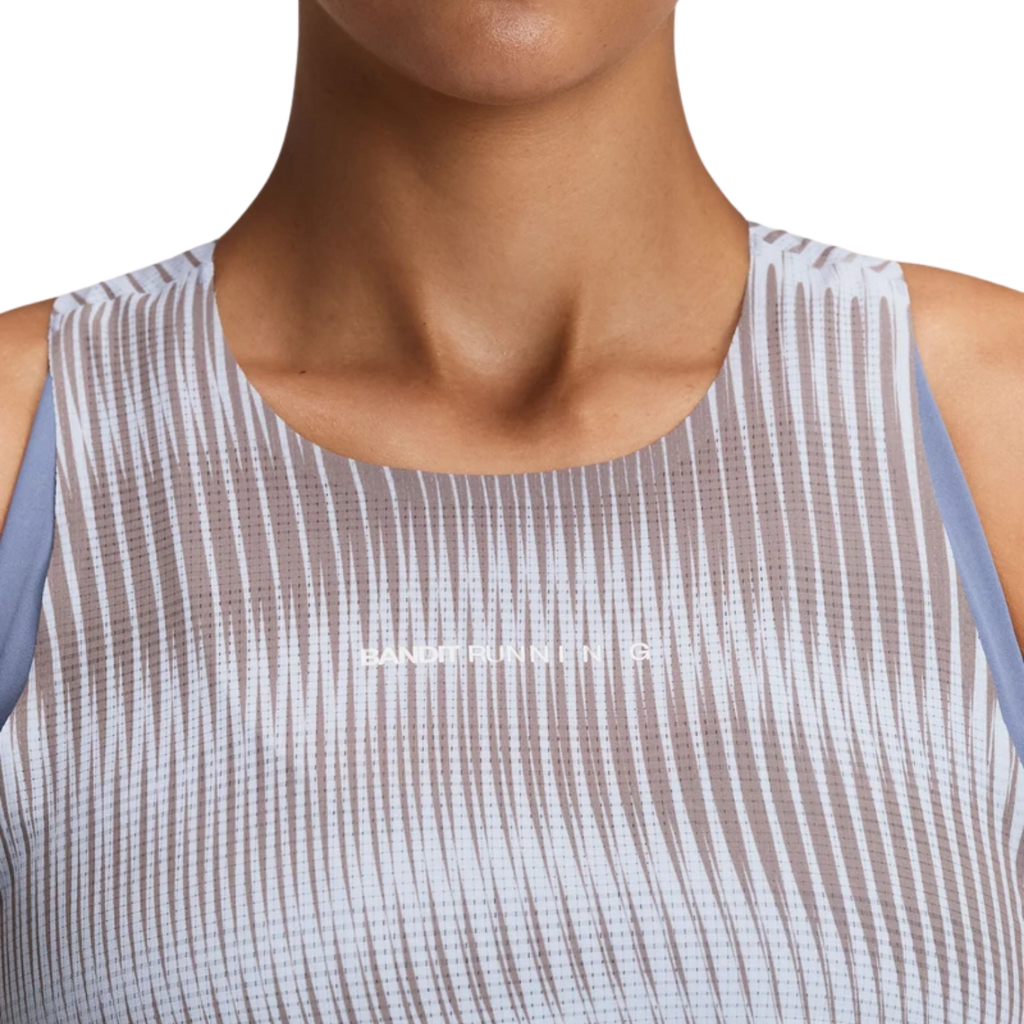 Bandit Running Women's CoolGrid™ Race Singlet - Pavilion Blue