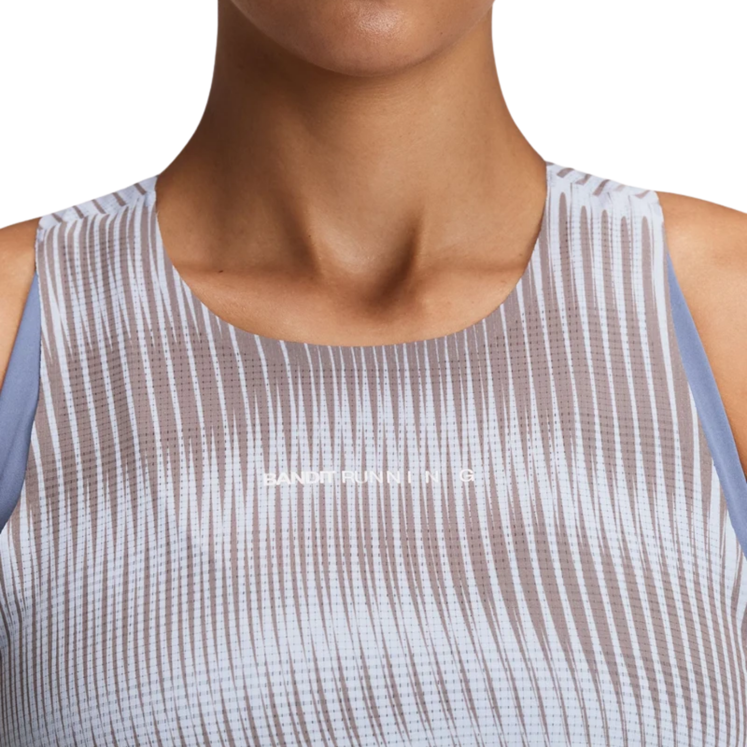 Bandit Running Women's CoolGrid™ Race Singlet - Pavilion Blue