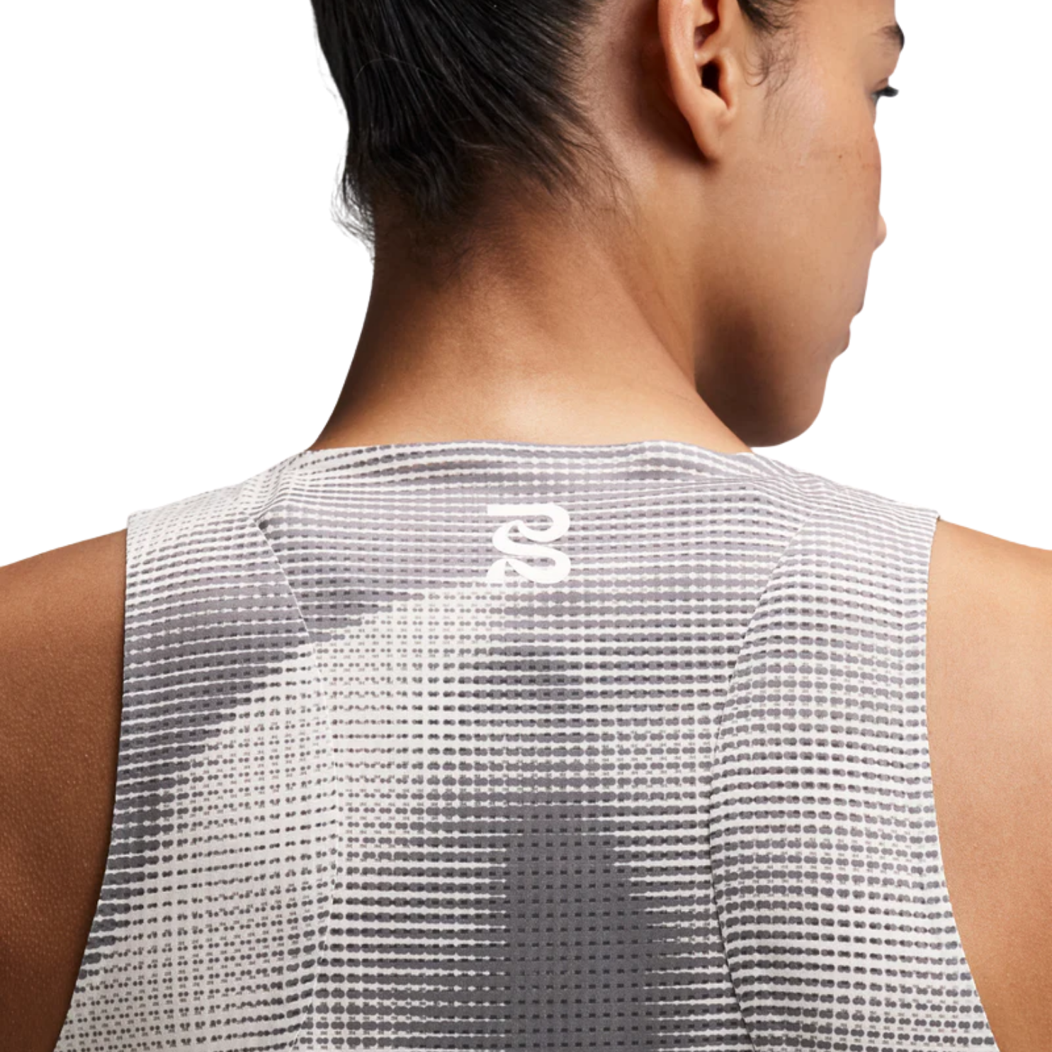 Bandit Running Women's GeoMesh™ Lightweight Race Singlet - Slate/Plaster