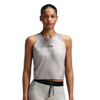 Bandit Running Women's GeoMesh™ Lightweight Race Singlet - Slate/Plaster