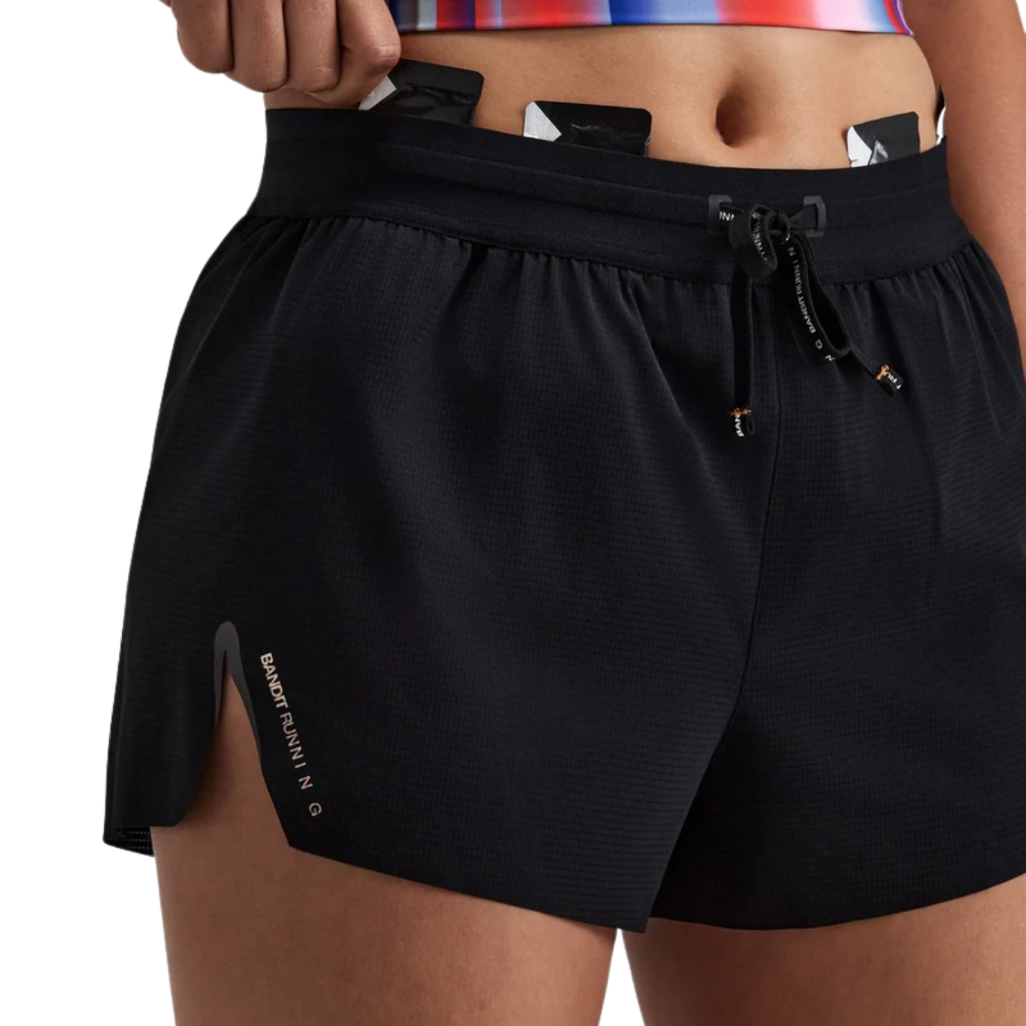 Bandit Running Women's RipSpeed™ 3" Split Shorts - Black