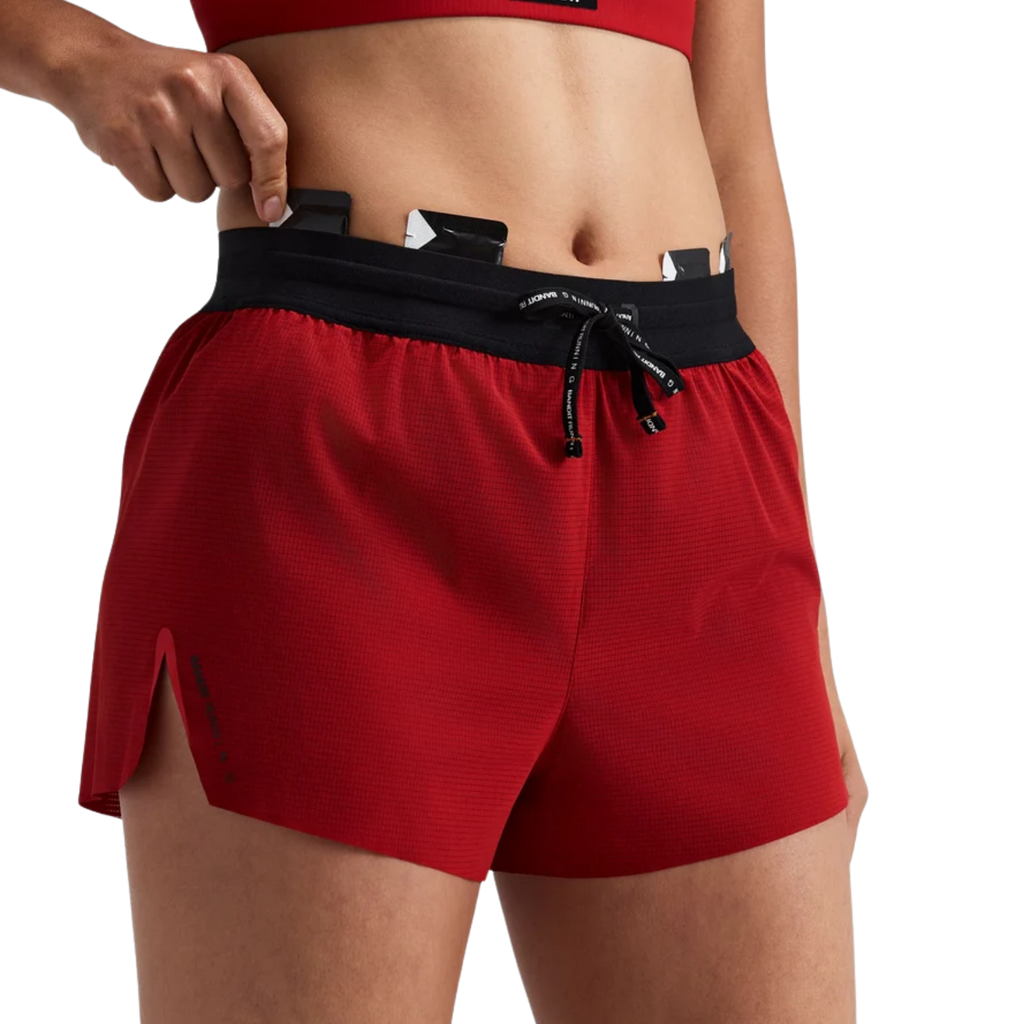 Bandit Running Women's RipSpeed™ 3" Split Shorts - Oxide Red