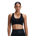 Bandit Running Women's Stamina-V™ GeoMesh™ V-Neck Run Bra - Black