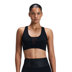 Bandit Running Women's Stamina-V™ GeoMesh™ V-Neck Run Bra - Black