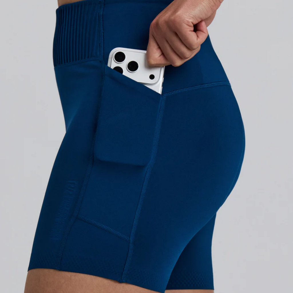 Bandit Running Women's Stamina-V™ High Waist 5" Compression Short - Ink Blue