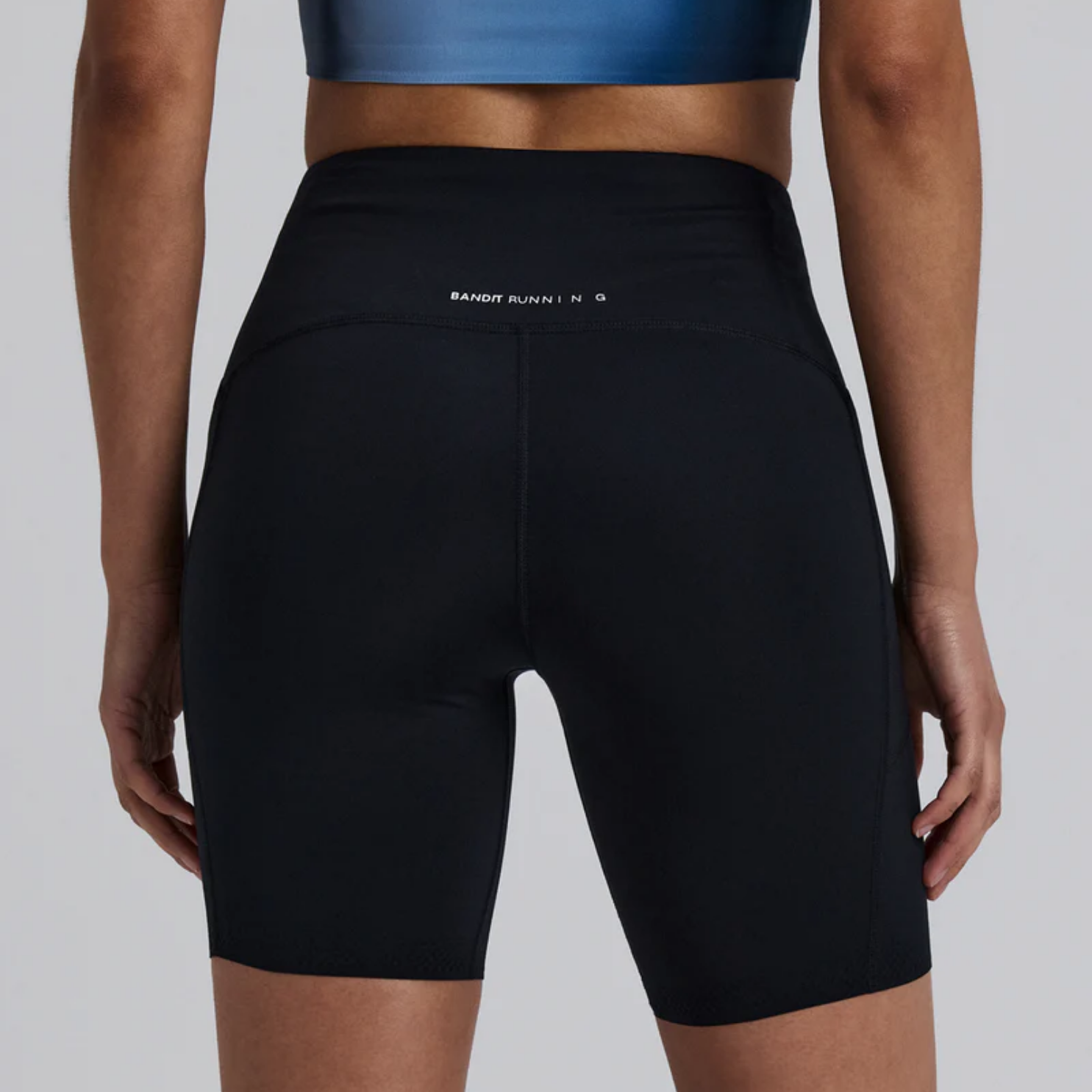 Bandit Running Women's Stamina-V™ High Waist 7" Compression Short - Black