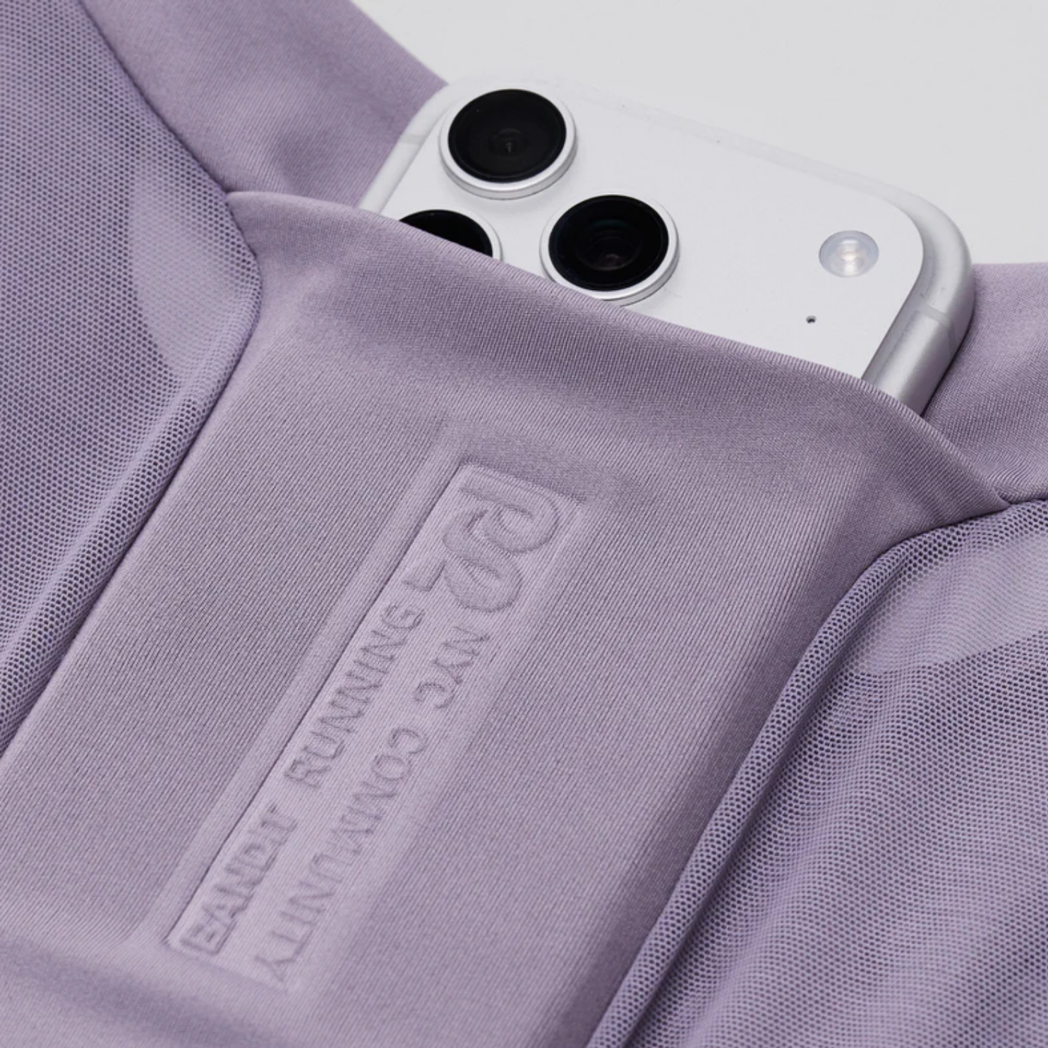 Bandit Running Women's Stamina-V™ Lyra Race Crop - Violet Fog