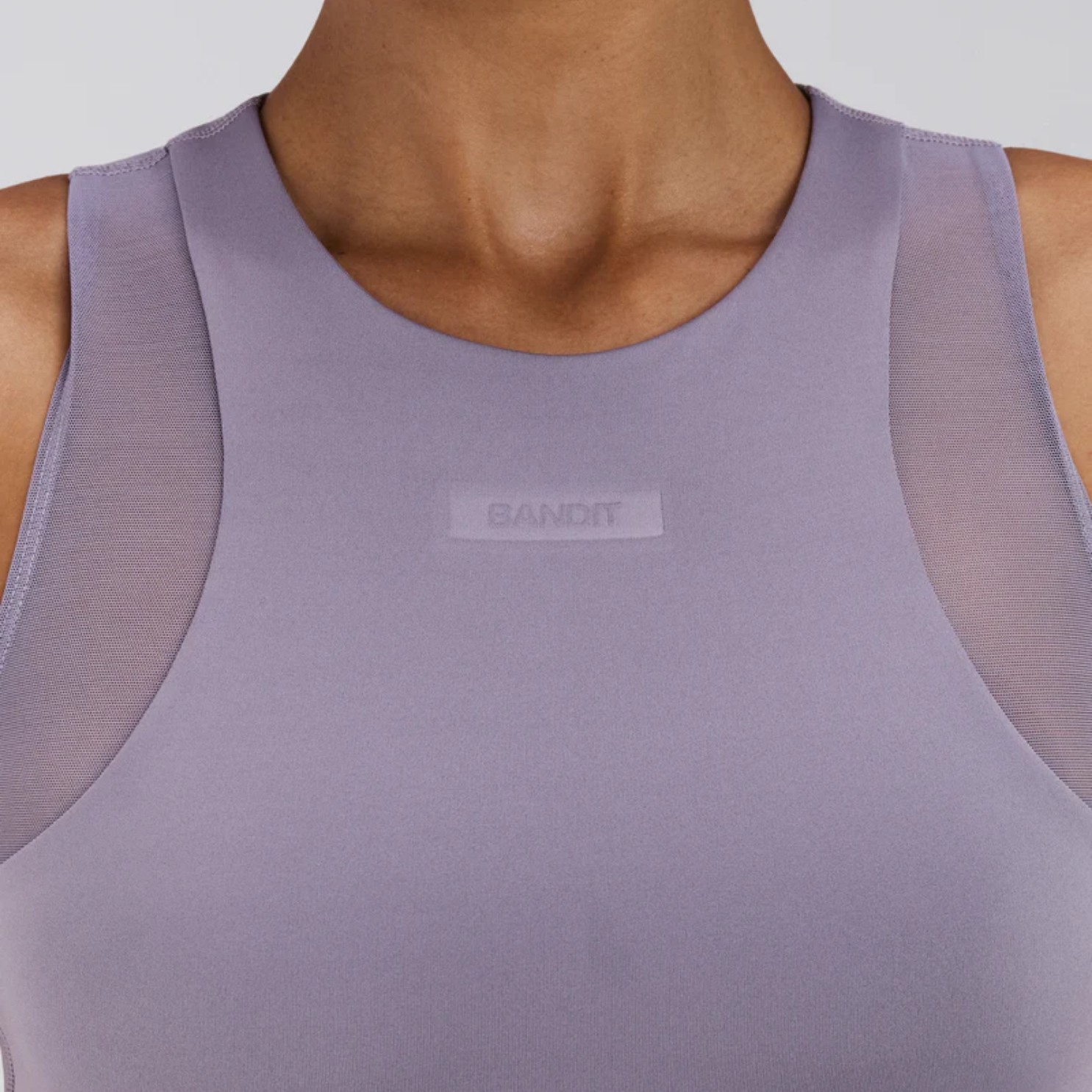 Bandit Running Women's Stamina-V™ Lyra Race Crop - Violet Fog