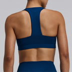 Bandit Running Women's Stamina-V™ Square Neck Run Bra - Ink Blue
