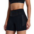 Bandit Running Women's Stamina-V™ Threshold 5" High Waist Compression Shorts - Black