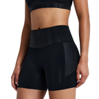 Bandit Running Women's Stamina-V™ Threshold 5" High Waist Compression Shorts - Black