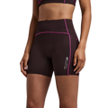Bandit Running Women's Vanisher™ 5" Pop Stitch™ High Waist Compression Short - Espresso