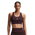 Bandit Running Women's Vanisher™ Pop Stitch™ Arco Run Bra - Espresso