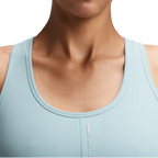 Bandit Running Women's Vanisher™ Reverso™ Scoop Neck Run Bra - Growing Grid/Lagoon Mist