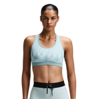 Bandit Running Women's Vanisher™ Reverso™ Scoop Neck Run Bra - Growing Grid/Lagoon Mist