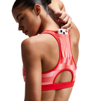 Bandit Running Women's Vanisher™ Reverso™ Scoop Neck Run Bra - Growing Grid/Poppy