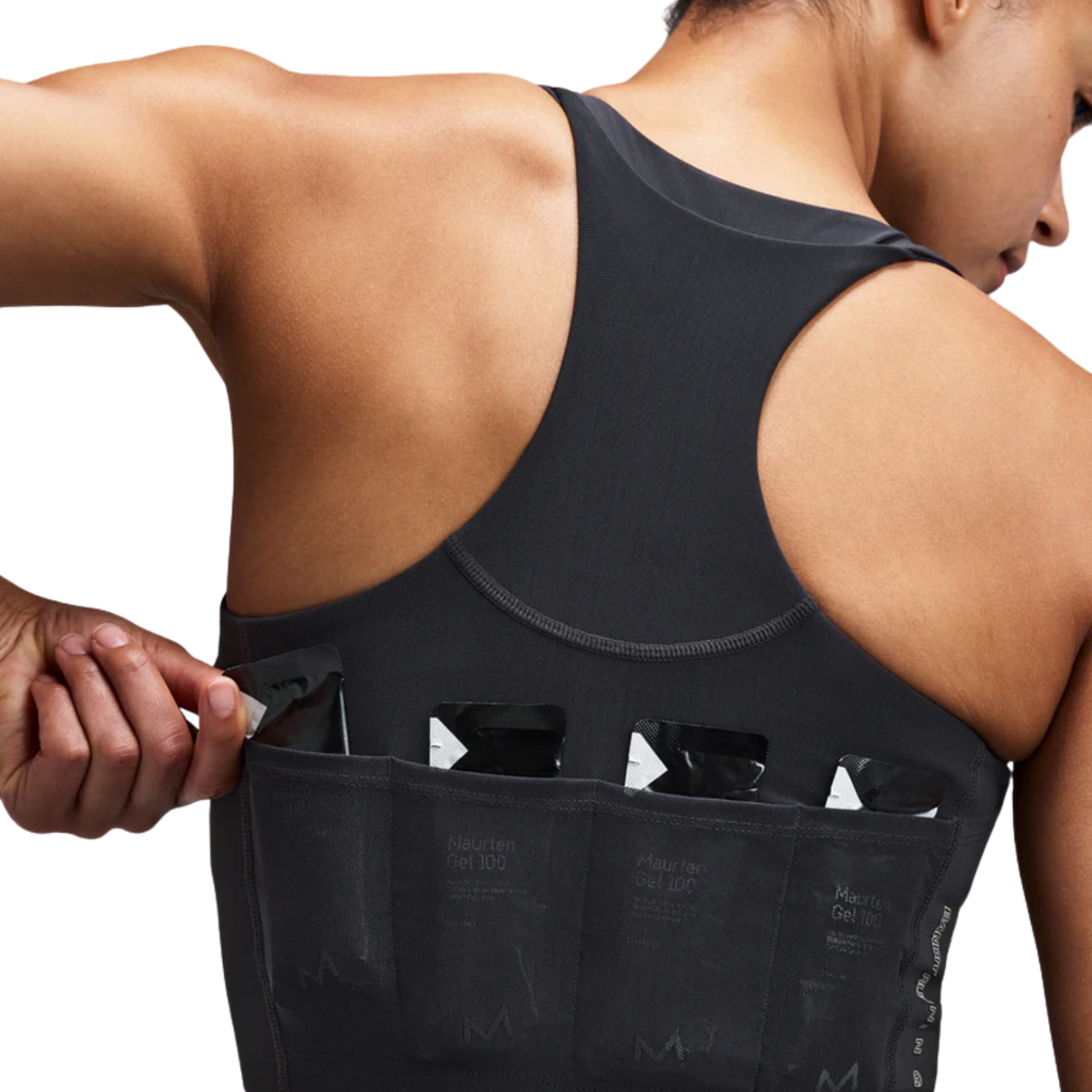 Bandit Running Women's Vanisher™ V-Neck Race Crop - Anthracite