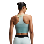 Bandit Running Women's Vanisher™ V-Neck Race Crop - Lagoon Multi