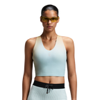 Bandit Running Women's Vanisher™ V-Neck Race Crop - Lagoon Multi