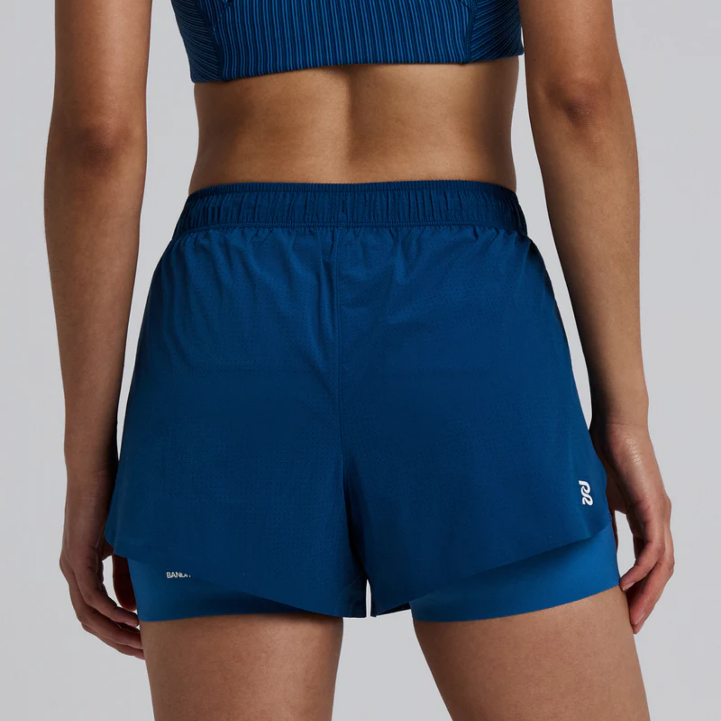 Bandit Running Women's Vento™ 2-in-1 Run Short - Ink Blue/Aegean