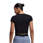 Bandit Running Women's Vituccia™ Cropped Performance Tee - Black