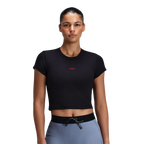 Bandit Running Women's Vituccia™ Cropped Performance Tee - Black