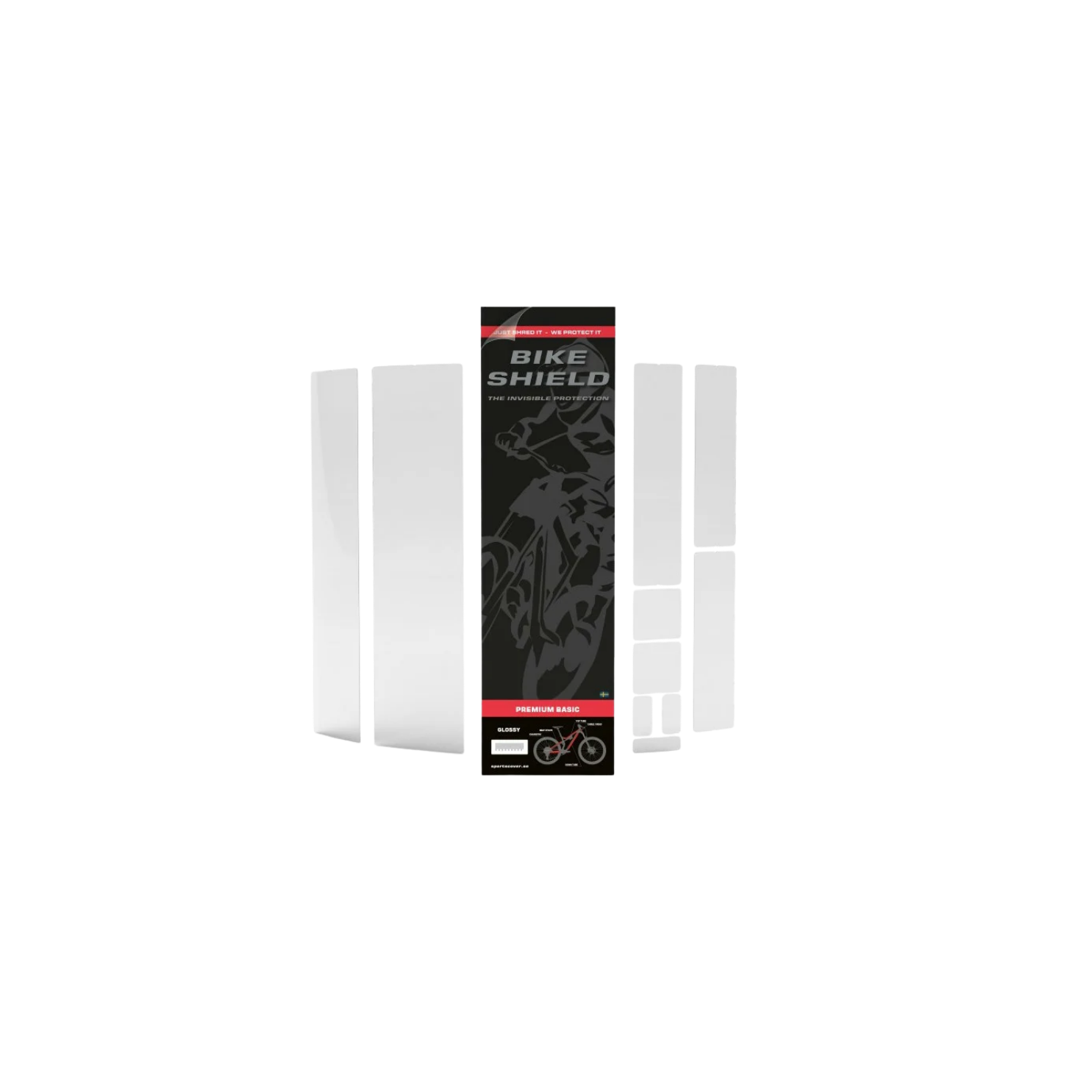 Bikeshield Frame Protection Film - Complete Basic Kit