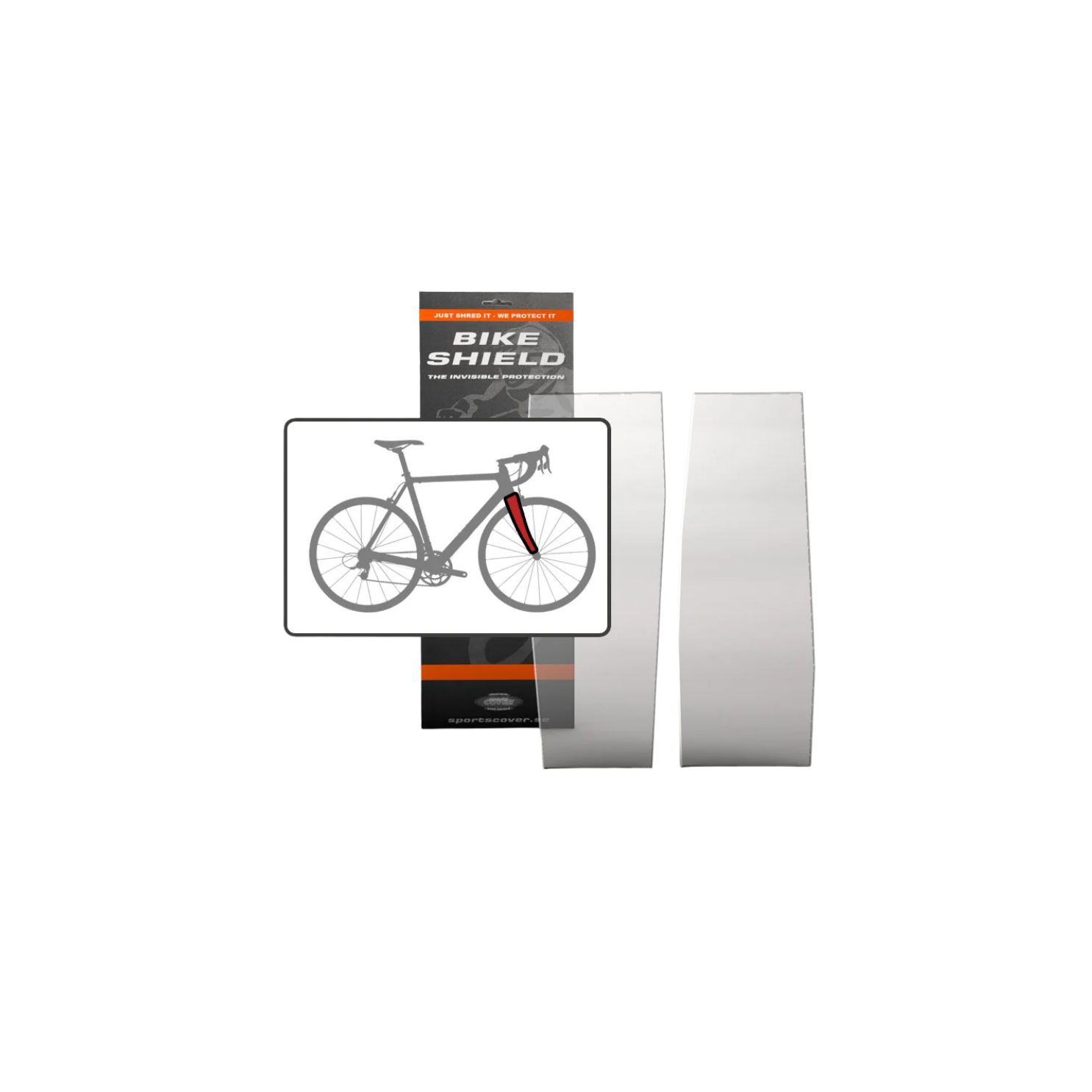 Bikeshield Frame Protection Film - Fork Shield