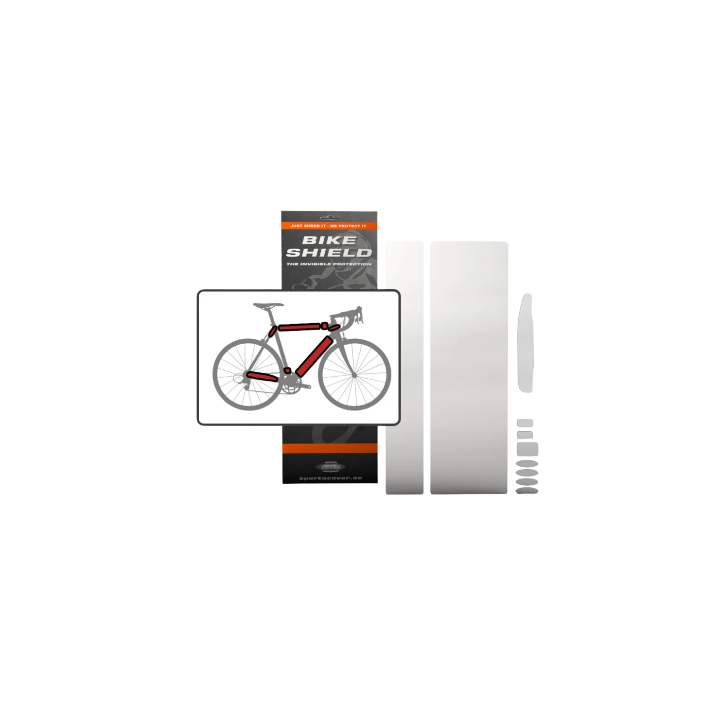 Bikeshield Frame Protection Film - Fullpack Regular