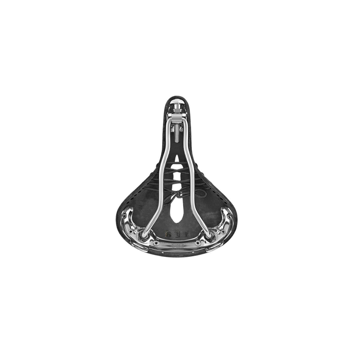 Brooks B17 Carved Short Saddle - Black