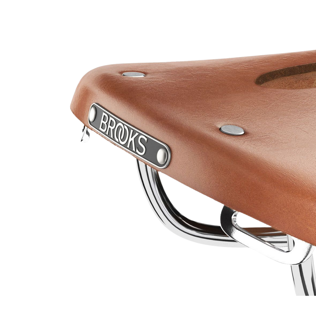 Brooks B17 Carved Short Saddle - Honey