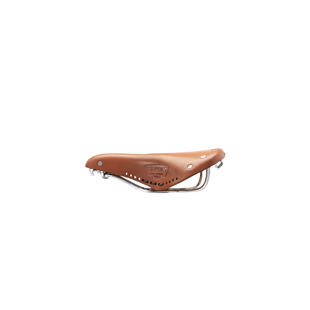 Brooks B17 Carved Short Saddle - Honey